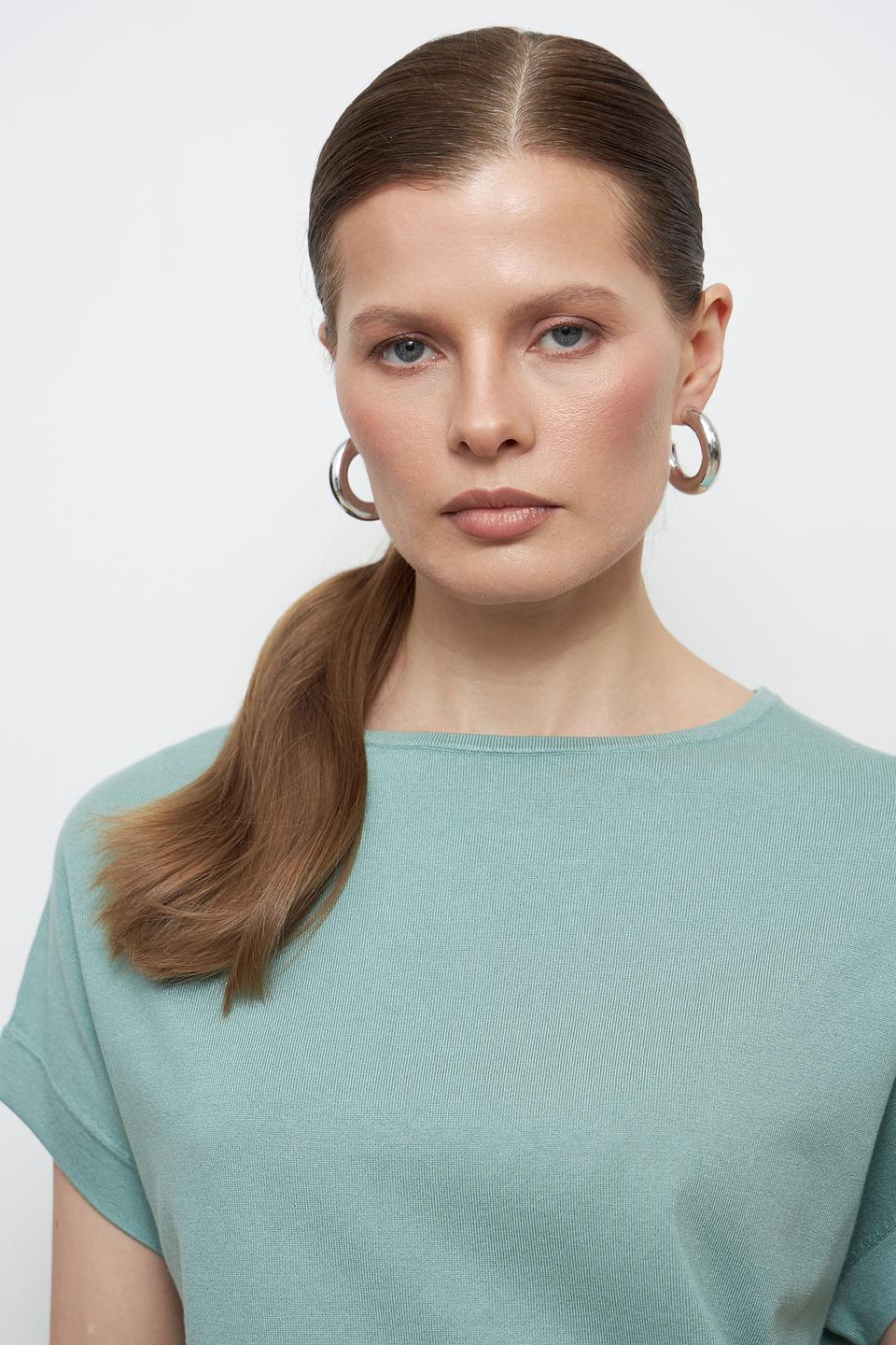 Пуловер Pezzo мятный