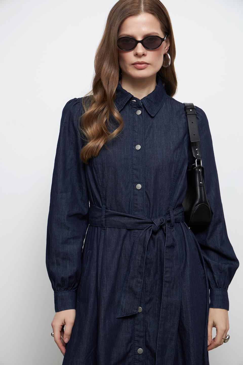 Платье джинсовое MORE and MORE