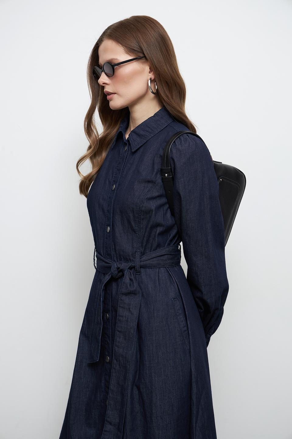 Платье джинсовое MORE and MORE