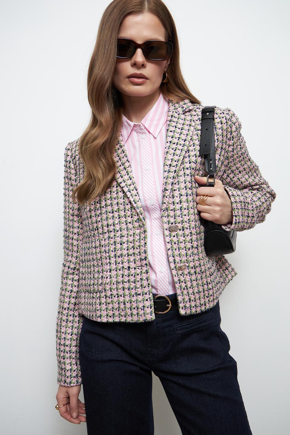 Жакет MORE and MORE в клетку