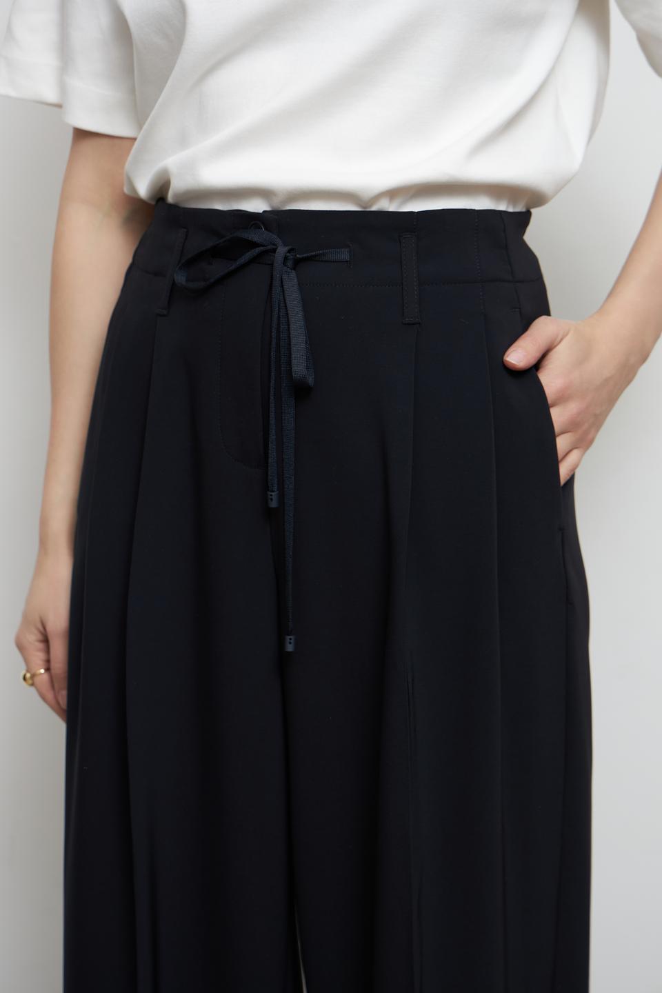 Брюки палаццо Cambio чёрные