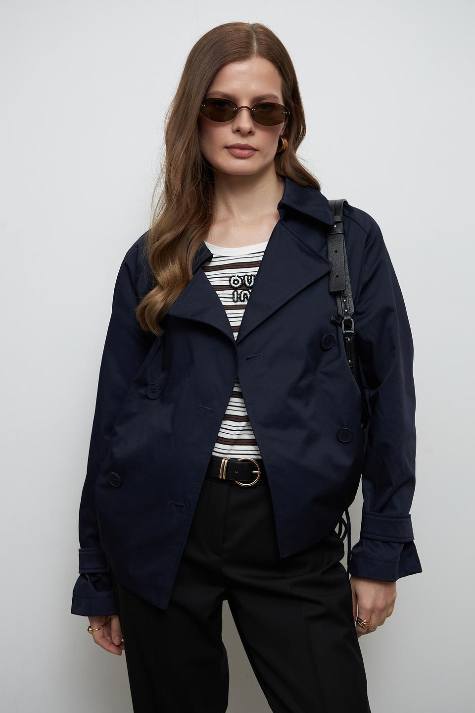 Куртка Marc Aurel тёмно-синяя