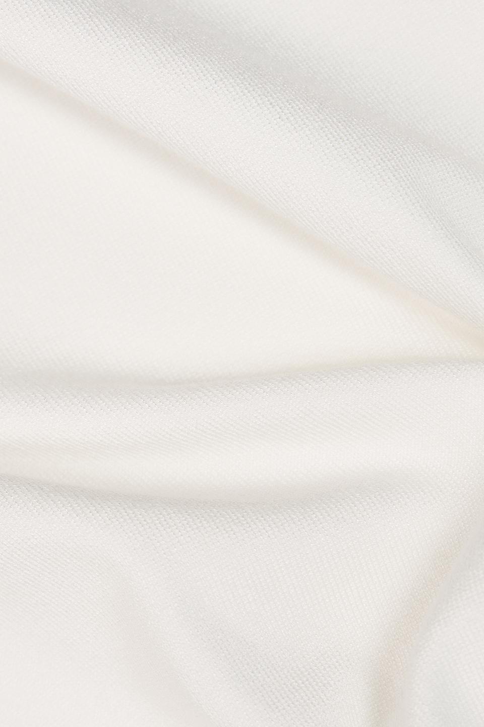 Пуловер Pezzo белый с коротким рукавом