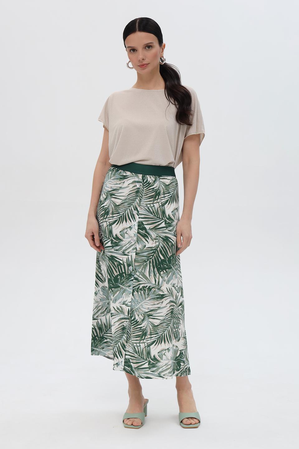 Футболка Pezzo бежевая с коротким рукавом