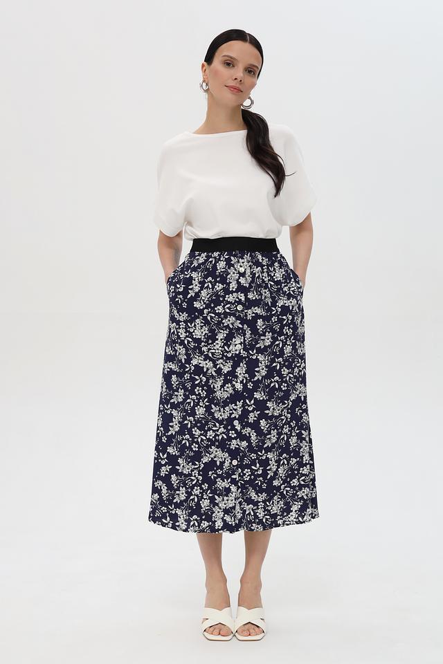 Юбка Pezzo с цветочным принтом