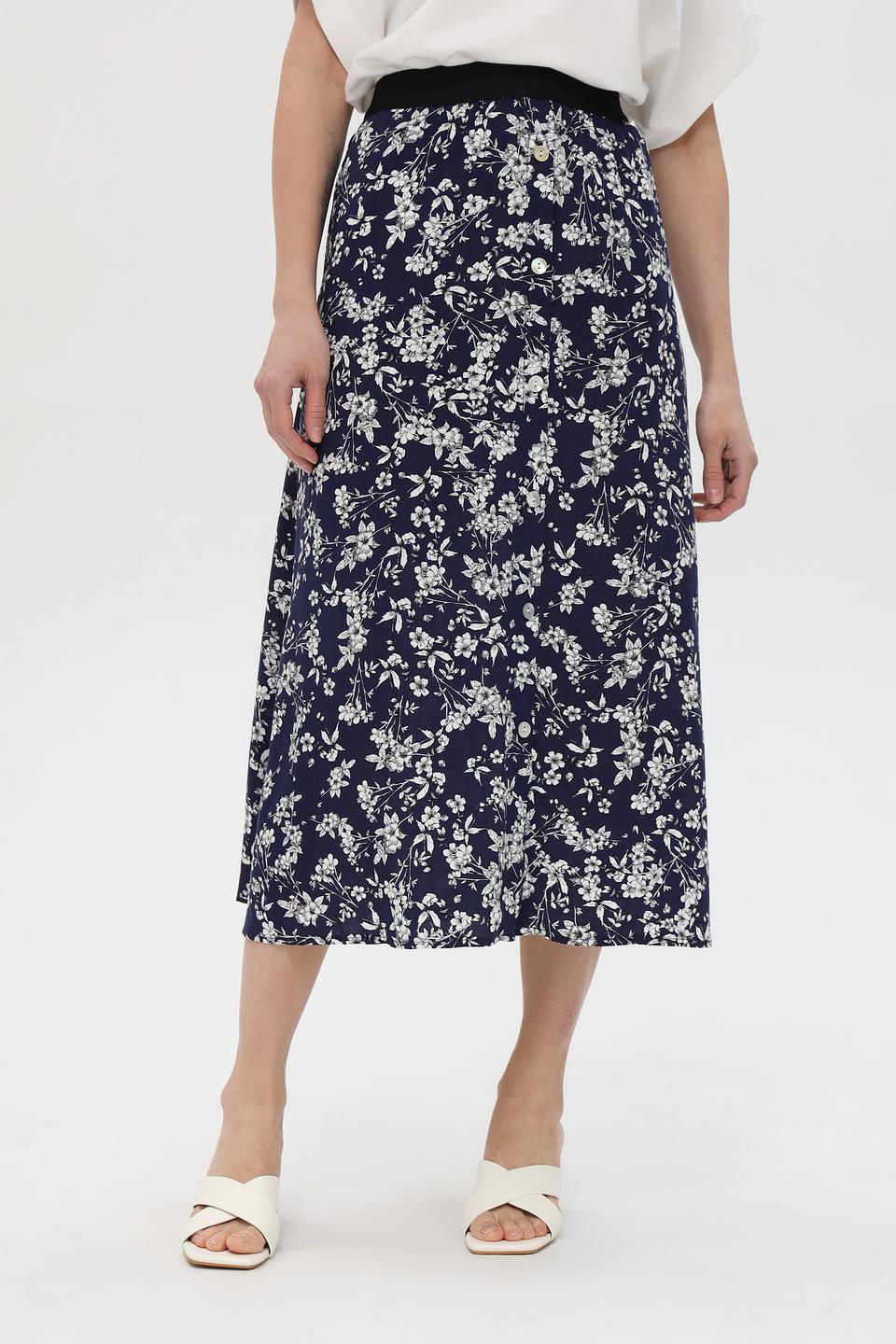 Юбка Pezzo с цветочным принтом