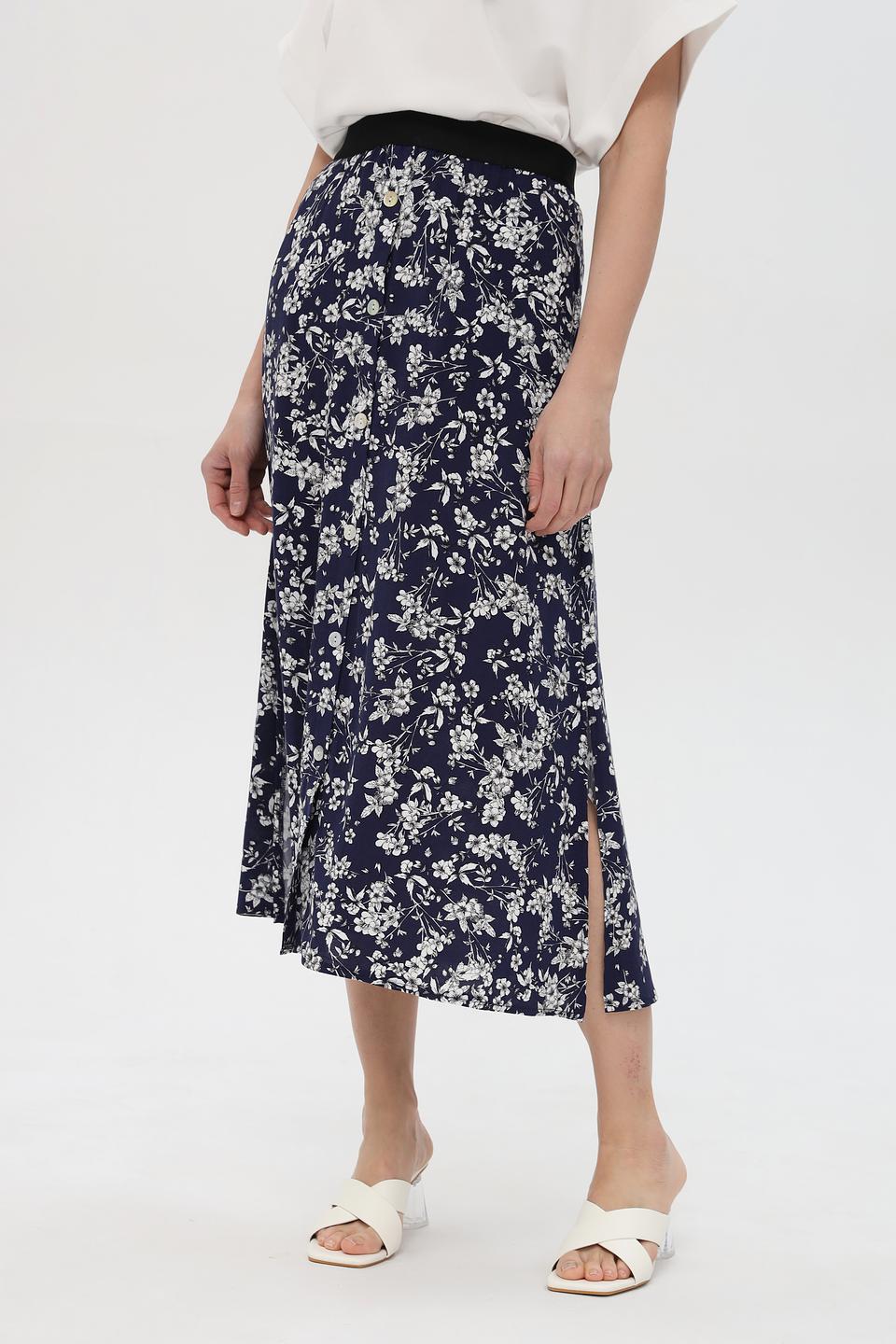 Юбка Pezzo с цветочным принтом