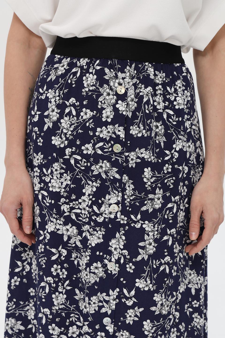 Юбка Pezzo с цветочным принтом