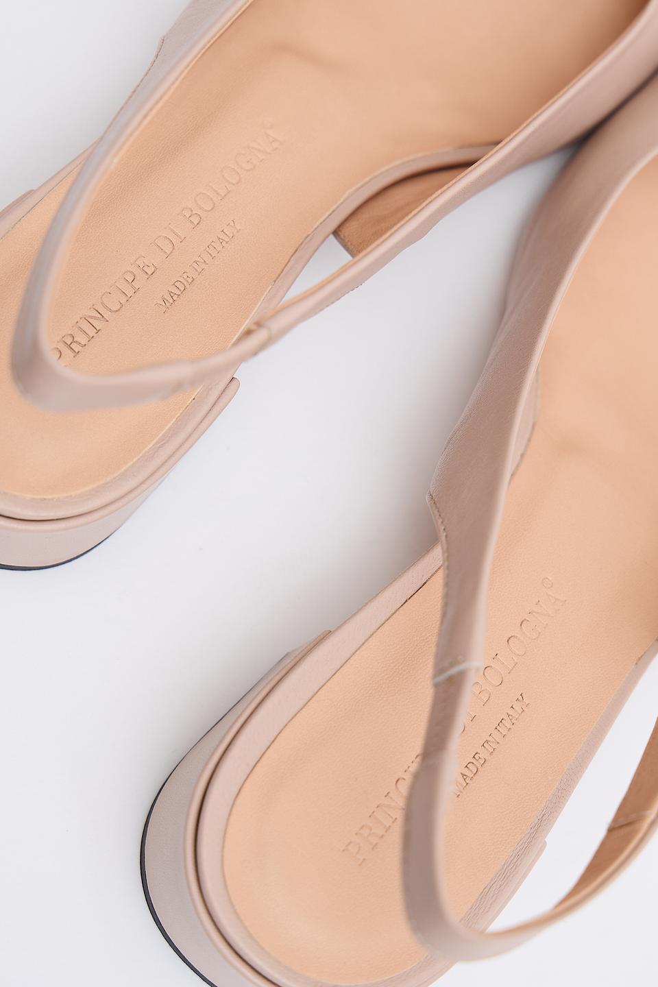 Туфли Principe Di Bologna с черным носком