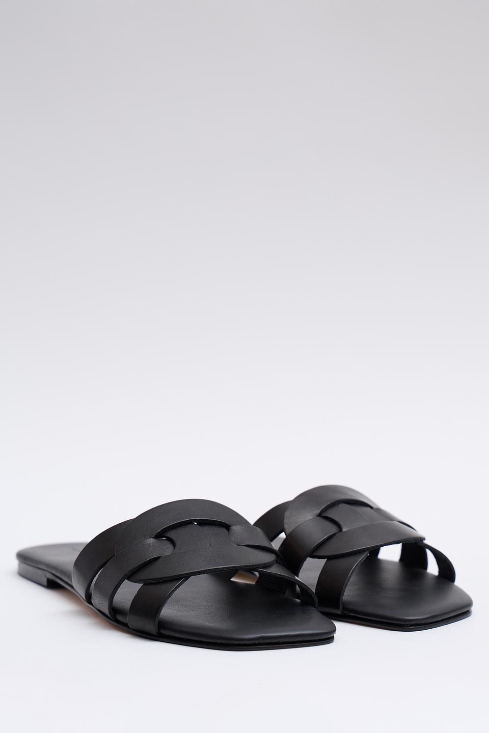 Шлепанцы Principe Di Bologna черные