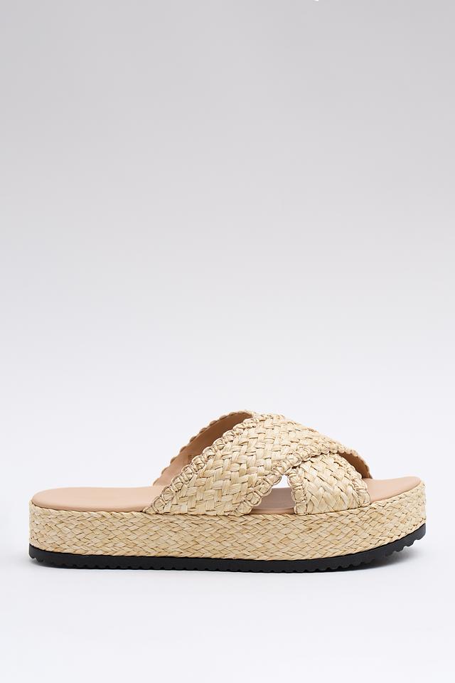 Шлепанцы Marina Rinaldi плетеная солома