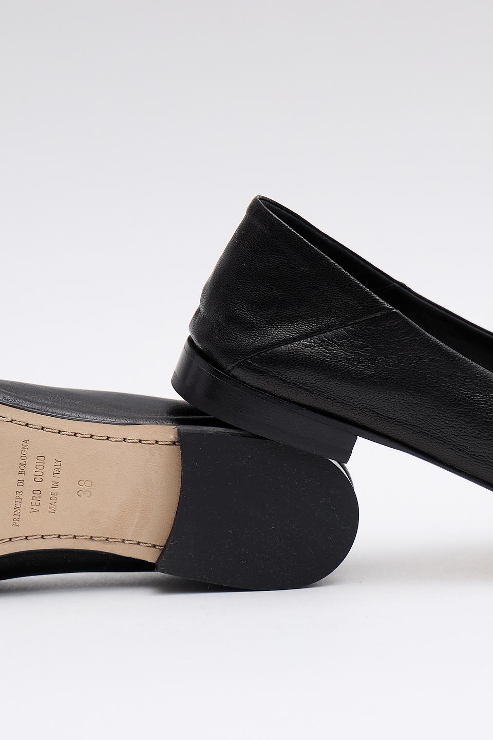 Балетки Principe Di Bologna чёрные
