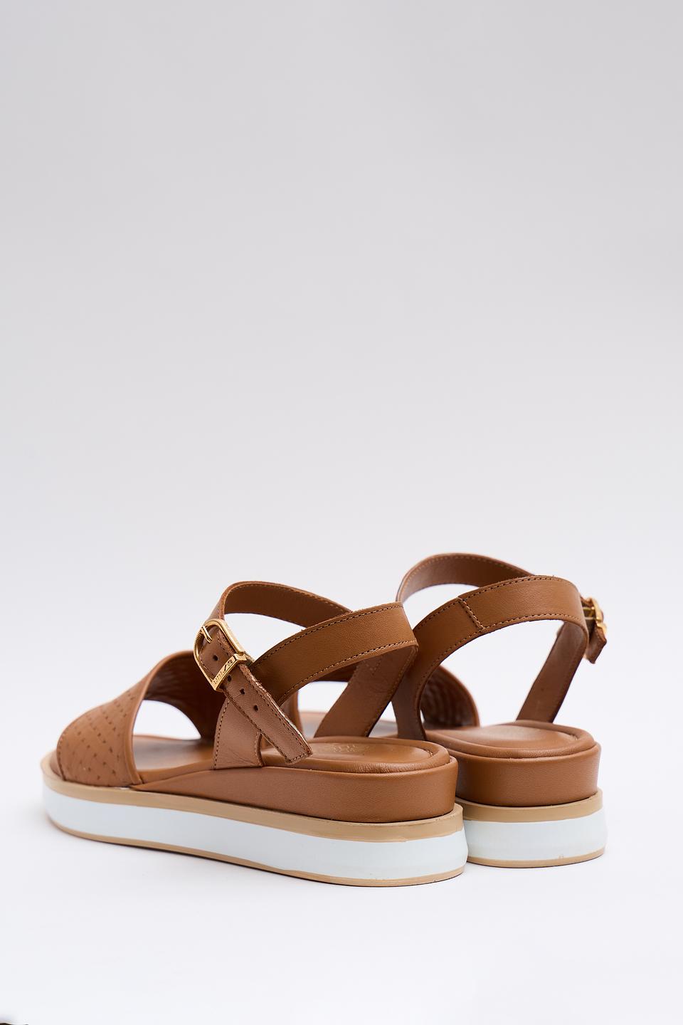 Сандалии Unisa плетеные коричневые