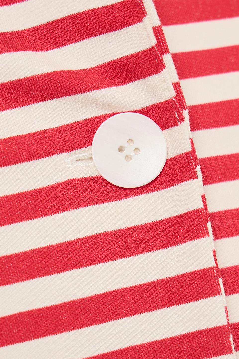 Жакет Pezzo в полоску красный