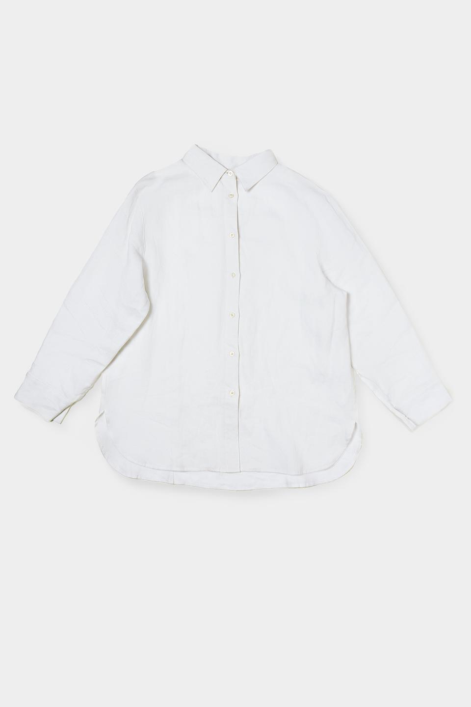 Блуза Pezzo оверсайз белая