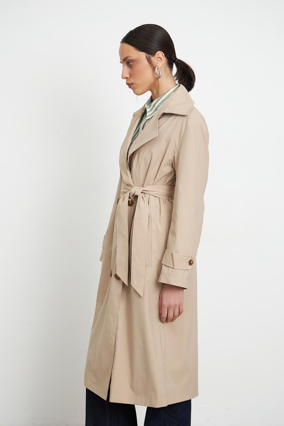 Плащ Pezzo бежевый