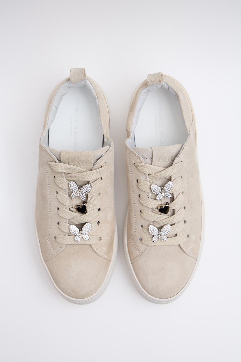 Сникерсы Principe Di Bologna бежевые