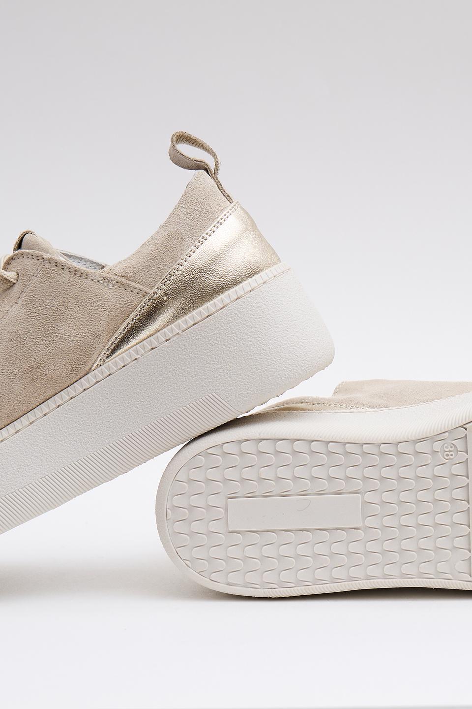 Сникерсы Principe Di Bologna бежевые