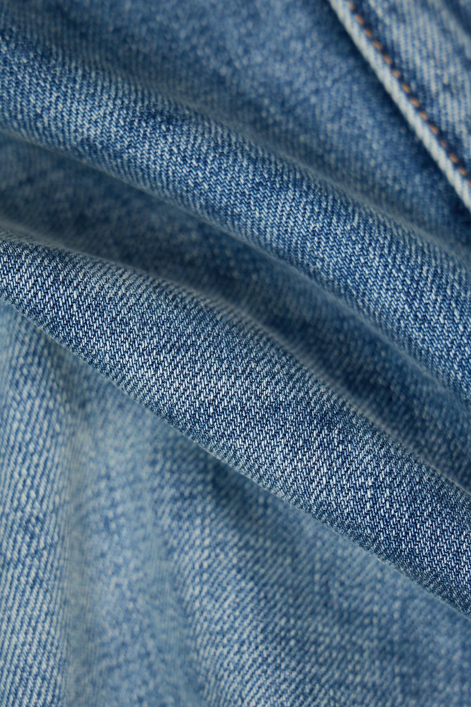 Джинсы Pezzo широкого кроя голубые