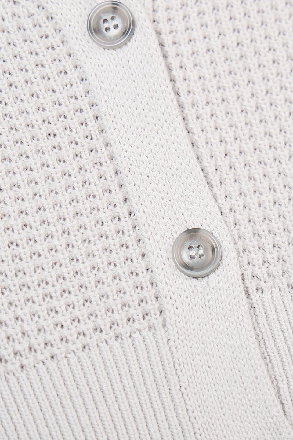 Жакет Pezzo вязаный серый