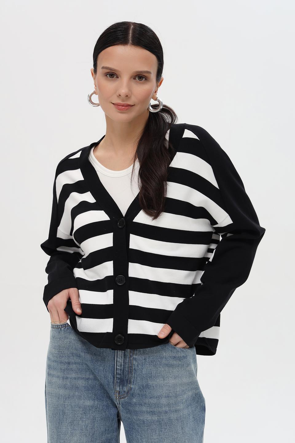 Жакет Pezzo в полоску