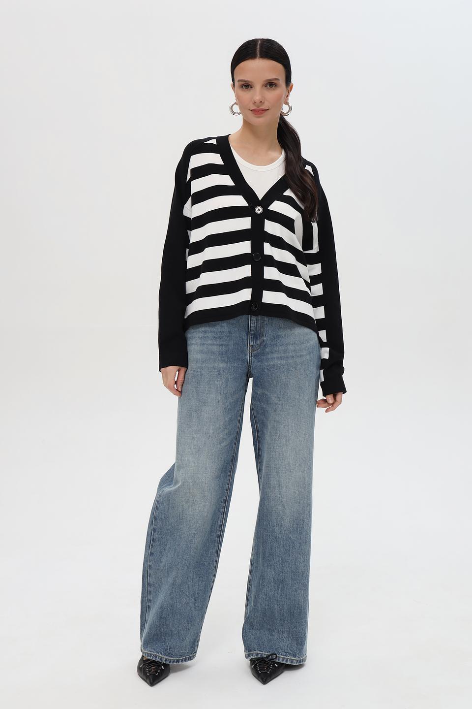 Жакет Pezzo в полоску