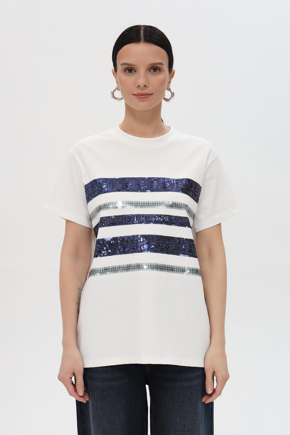 Футболка Pezzo с полосками