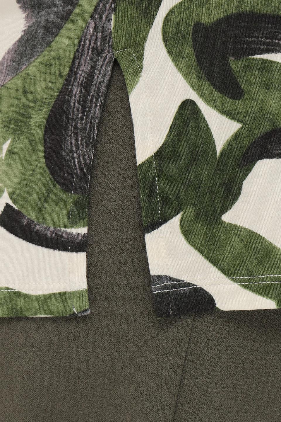 Футболка Pezzo с тропическим принтом