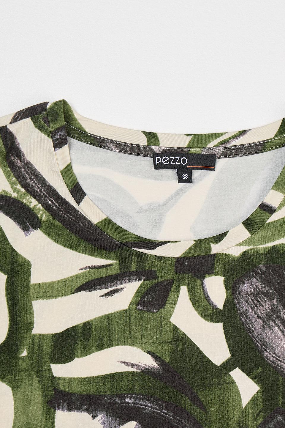 Футболка Pezzo с тропическим принтом