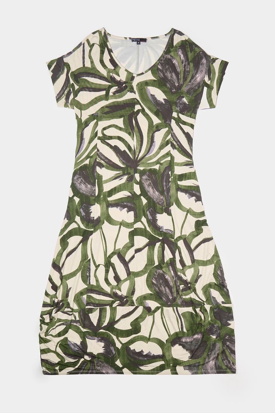 Платье Pezzo с тропическим принтом