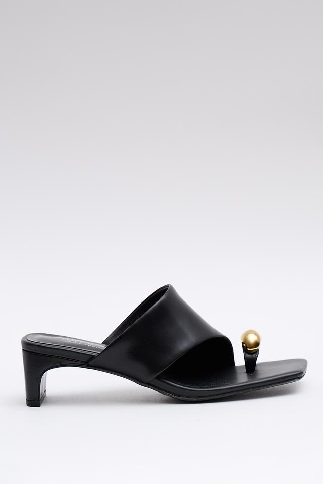 Шлепанцы Tuffoni с золотой отделкой