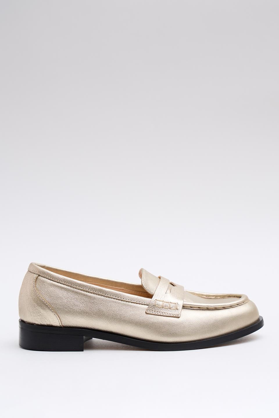 Лоферы Marina Rinaldi Sport золотистые