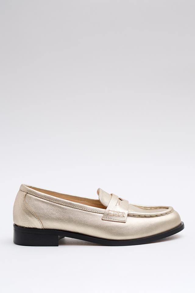 Лоферы Marina Rinaldi Sport золотистые