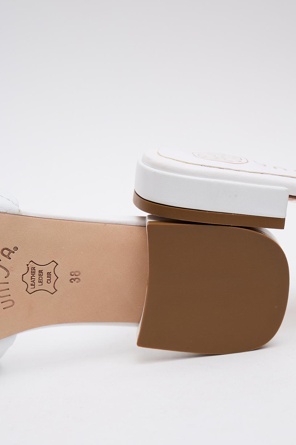 Слайдеры Unisa стеганые белые