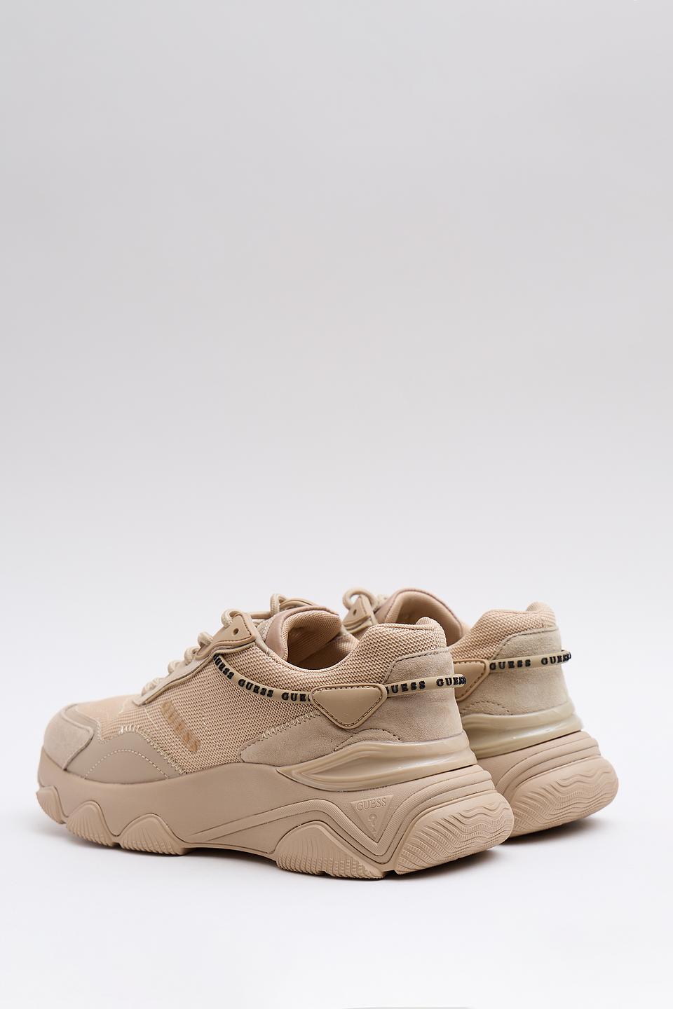 Кроссовки Guess бежевые