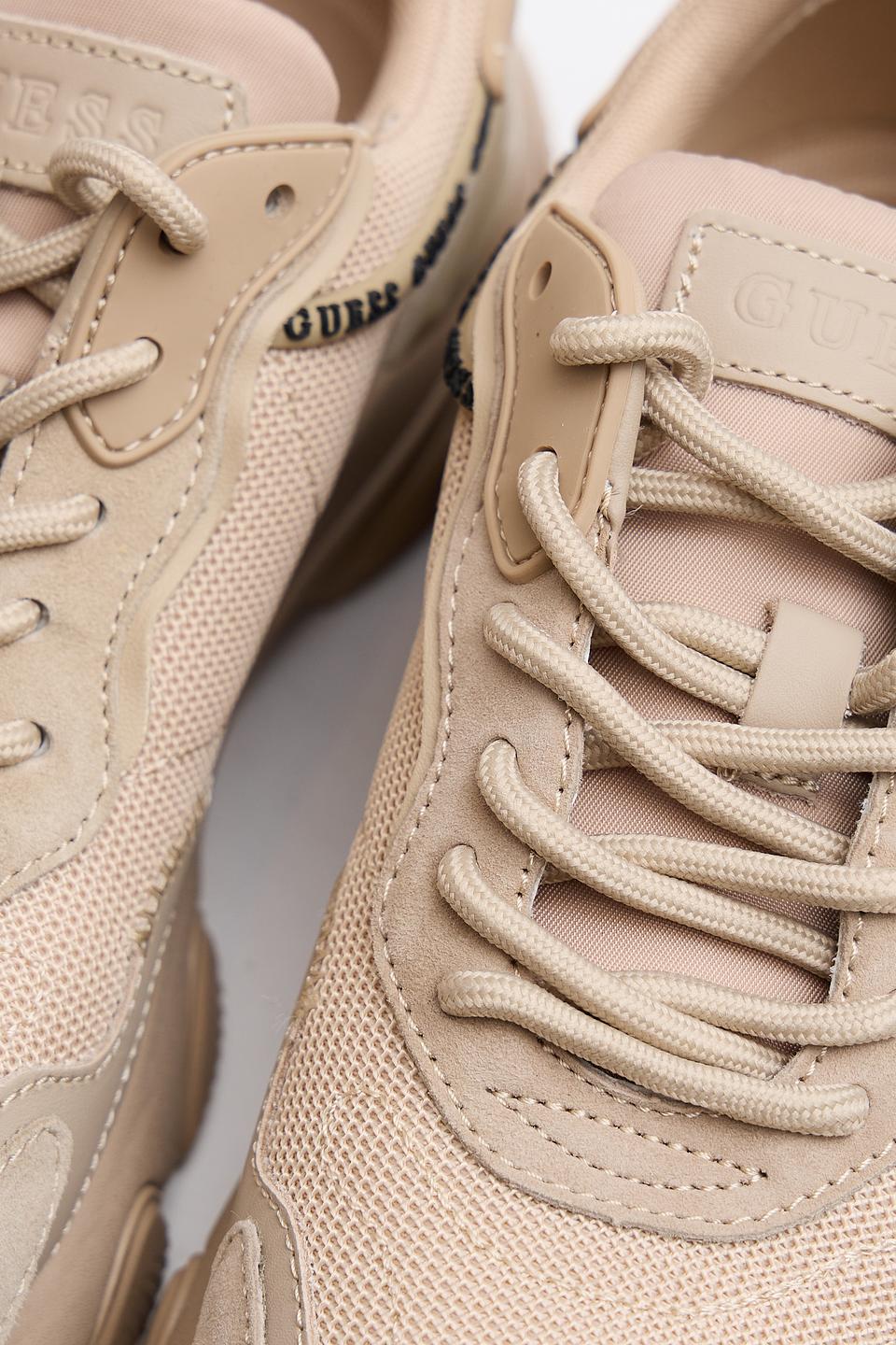 Кроссовки Guess бежевые