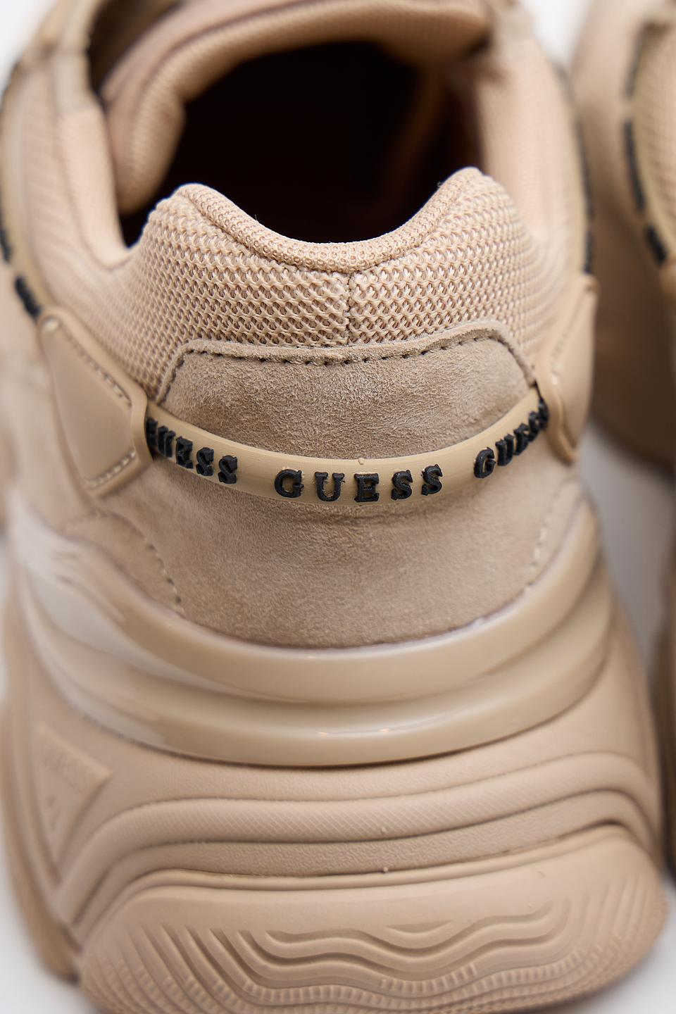 Кроссовки Guess бежевые