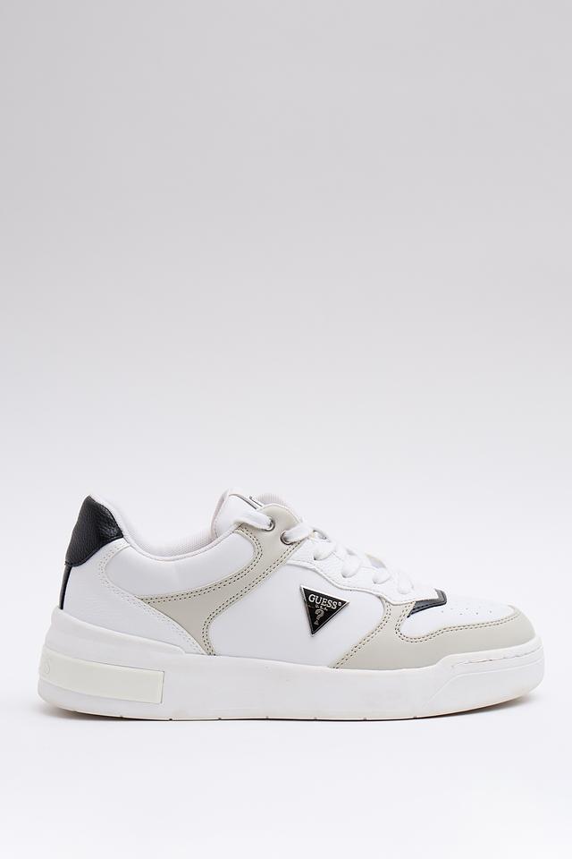 Кроссовки Guess с логотипом белые
