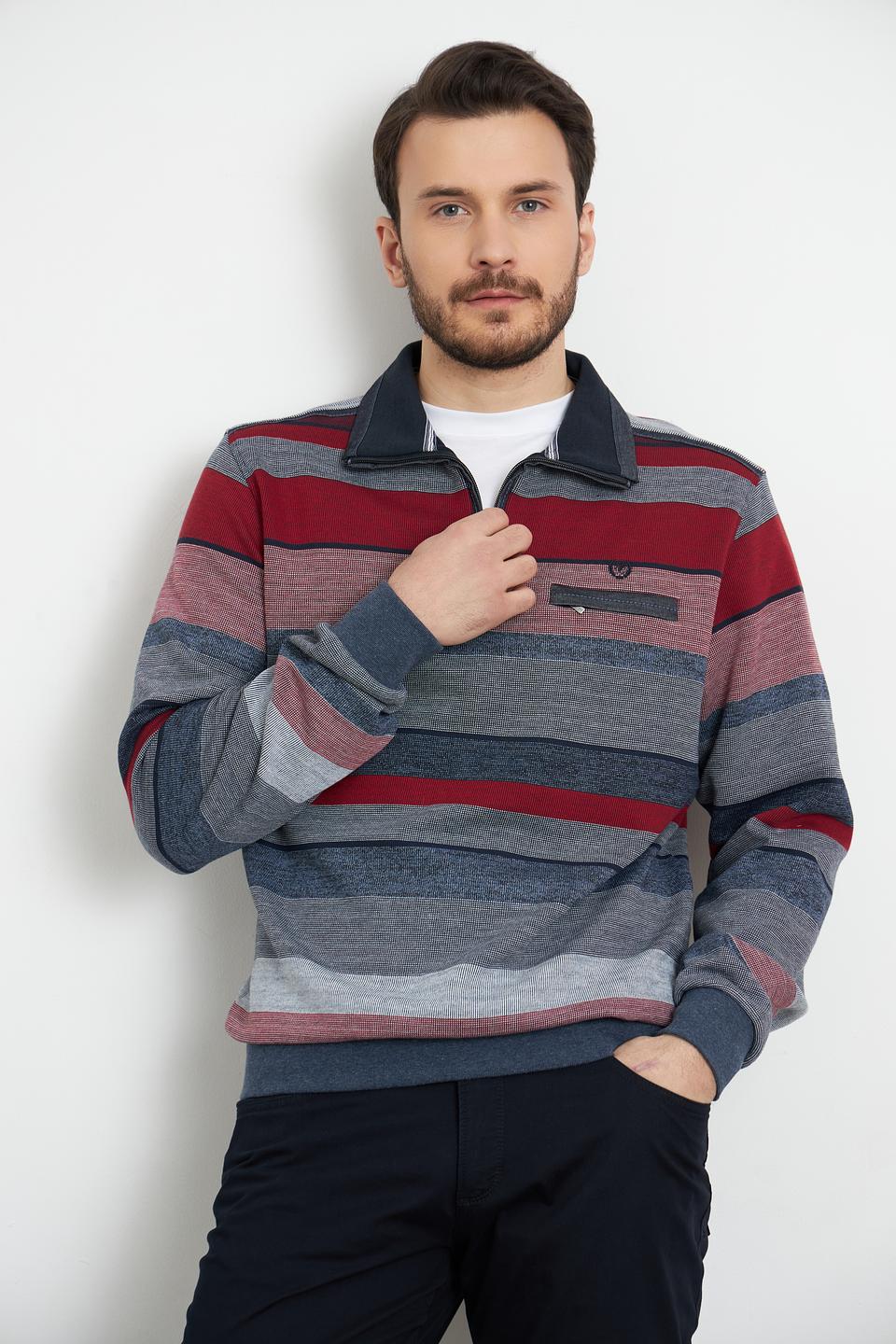 Пуловер Monte Carlo в полоску