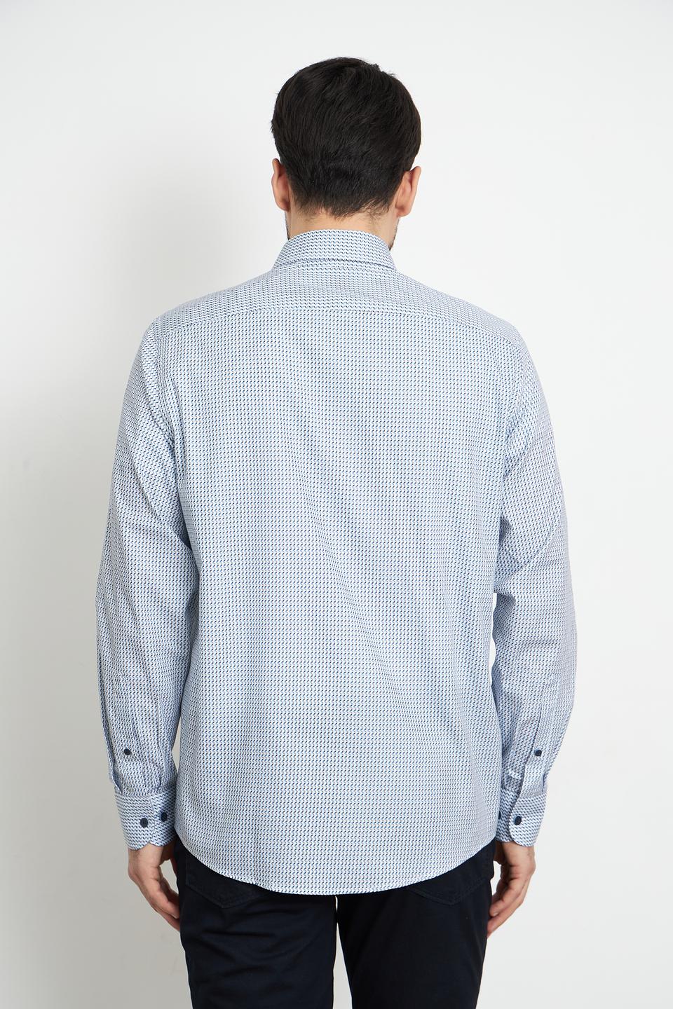 Рубашка Casa Moda в голубую клетку