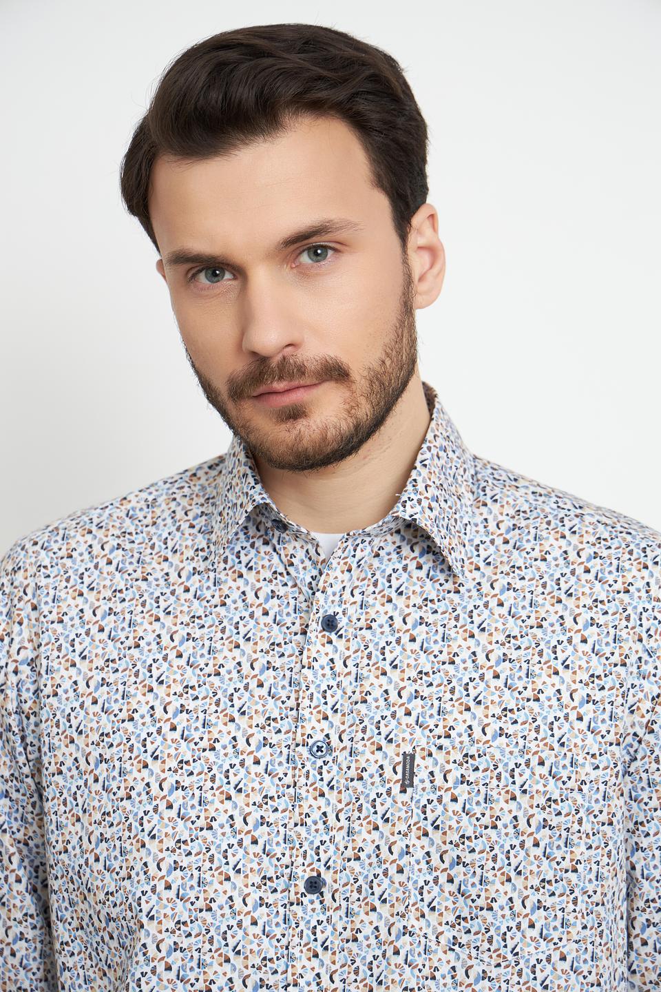 Рубашка Casa Moda с принтом