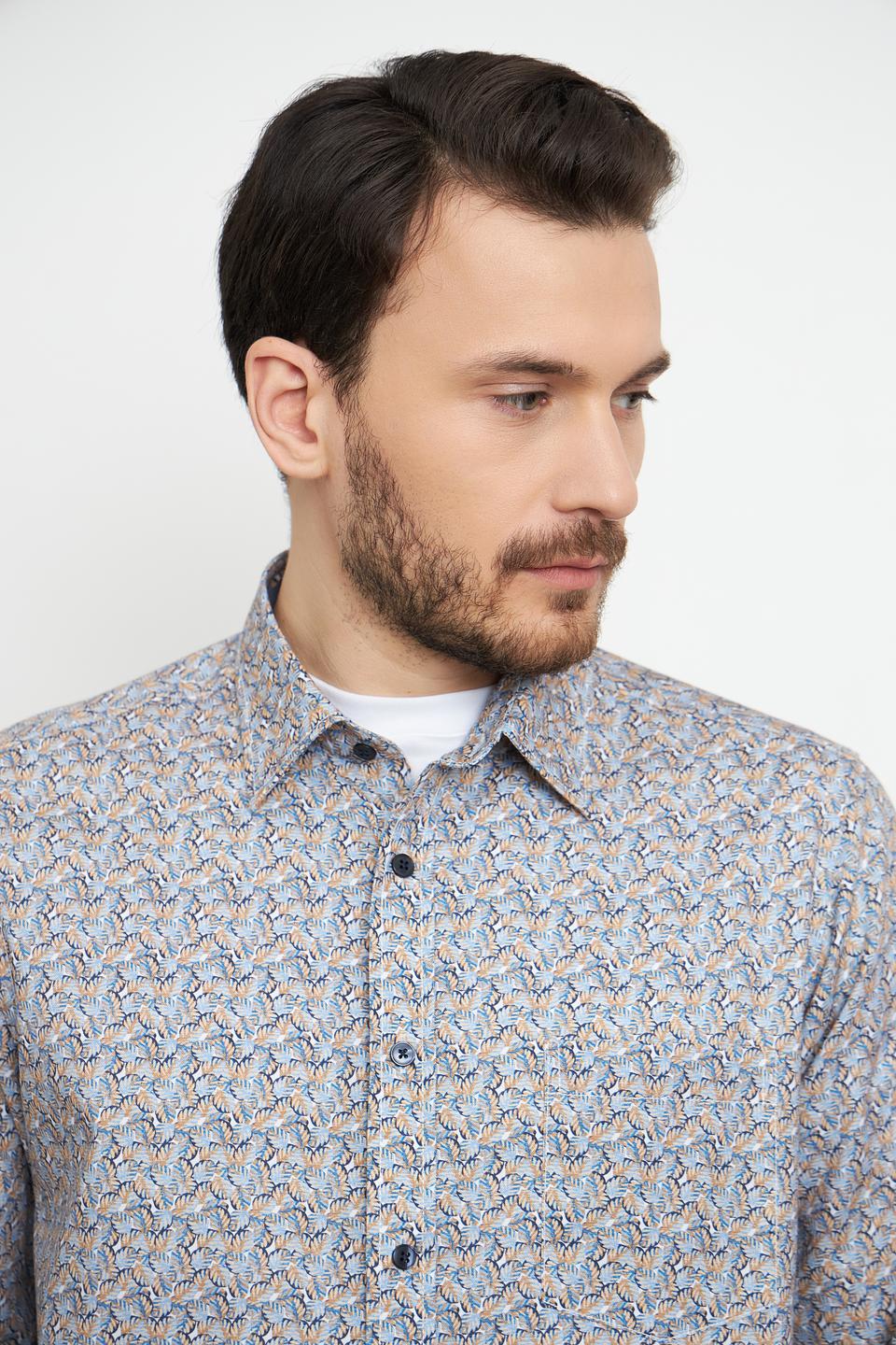 Рубашка Casa Moda с принтом