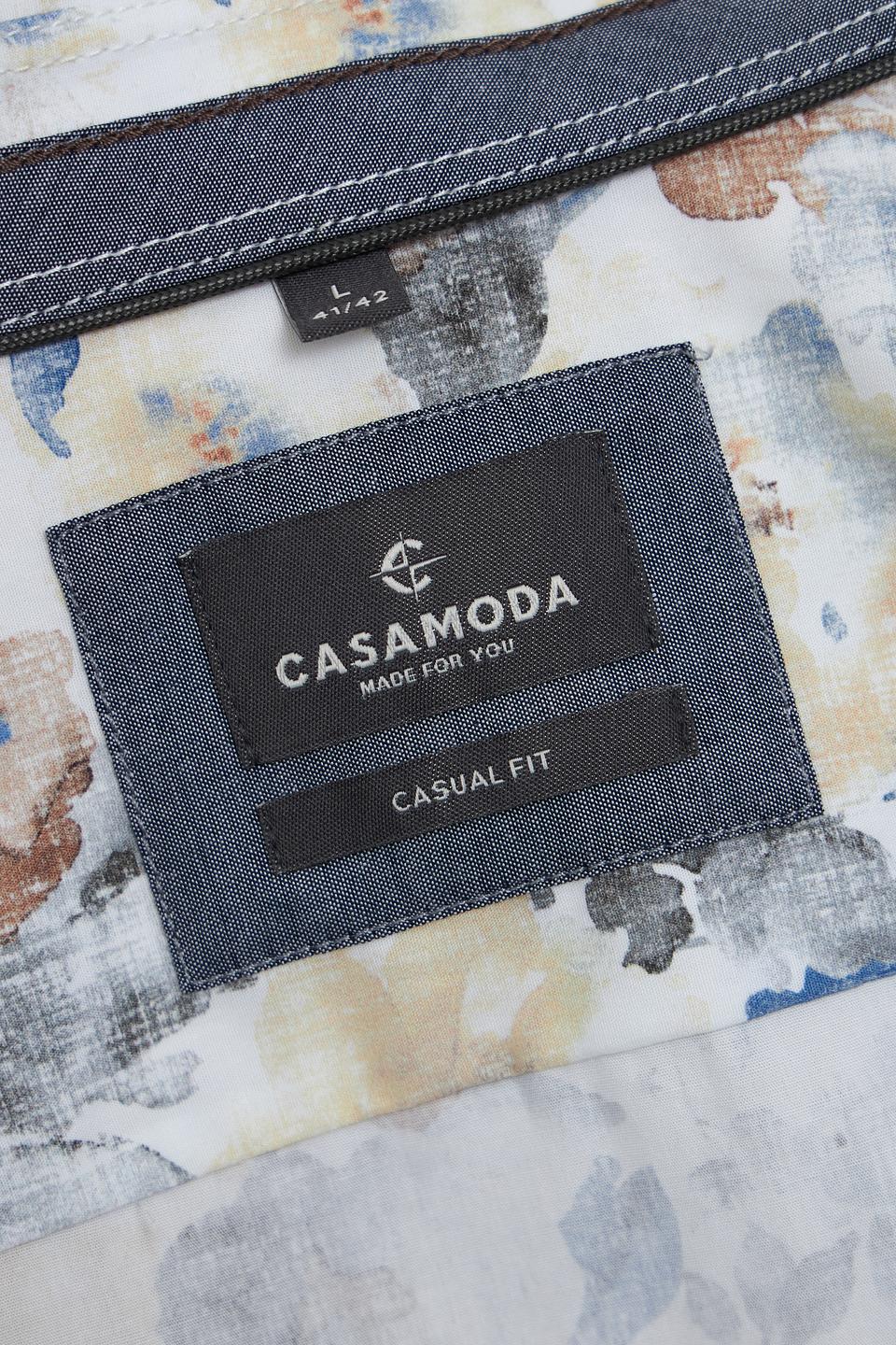 Рубашка Casa Moda с цветочным принтом