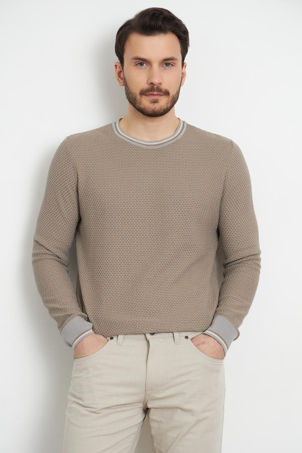 Пуловер Monte Carlo с текстурой