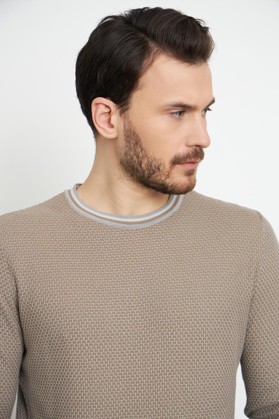 Пуловер Monte Carlo с текстурой