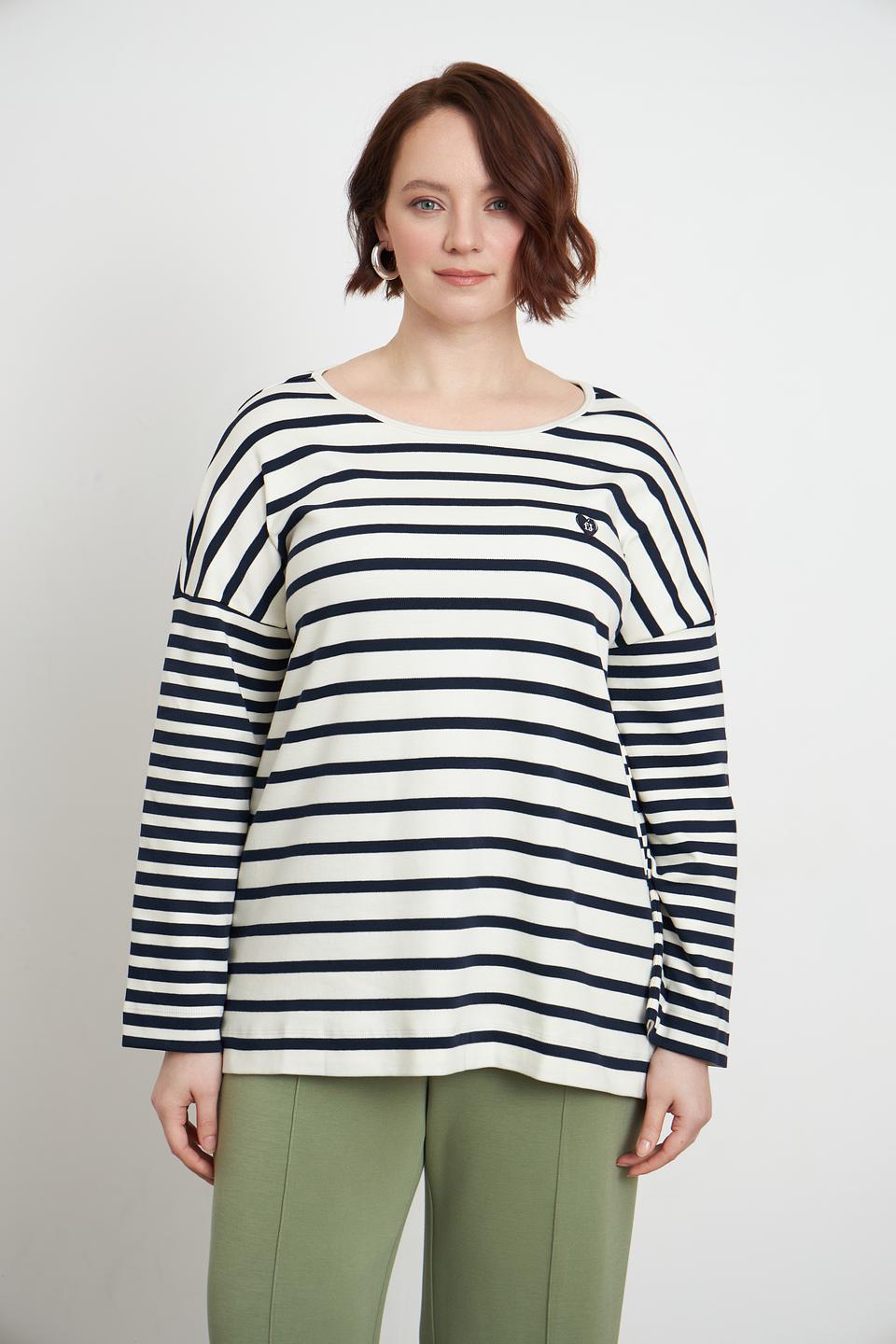 Футболка Frapp в полоску