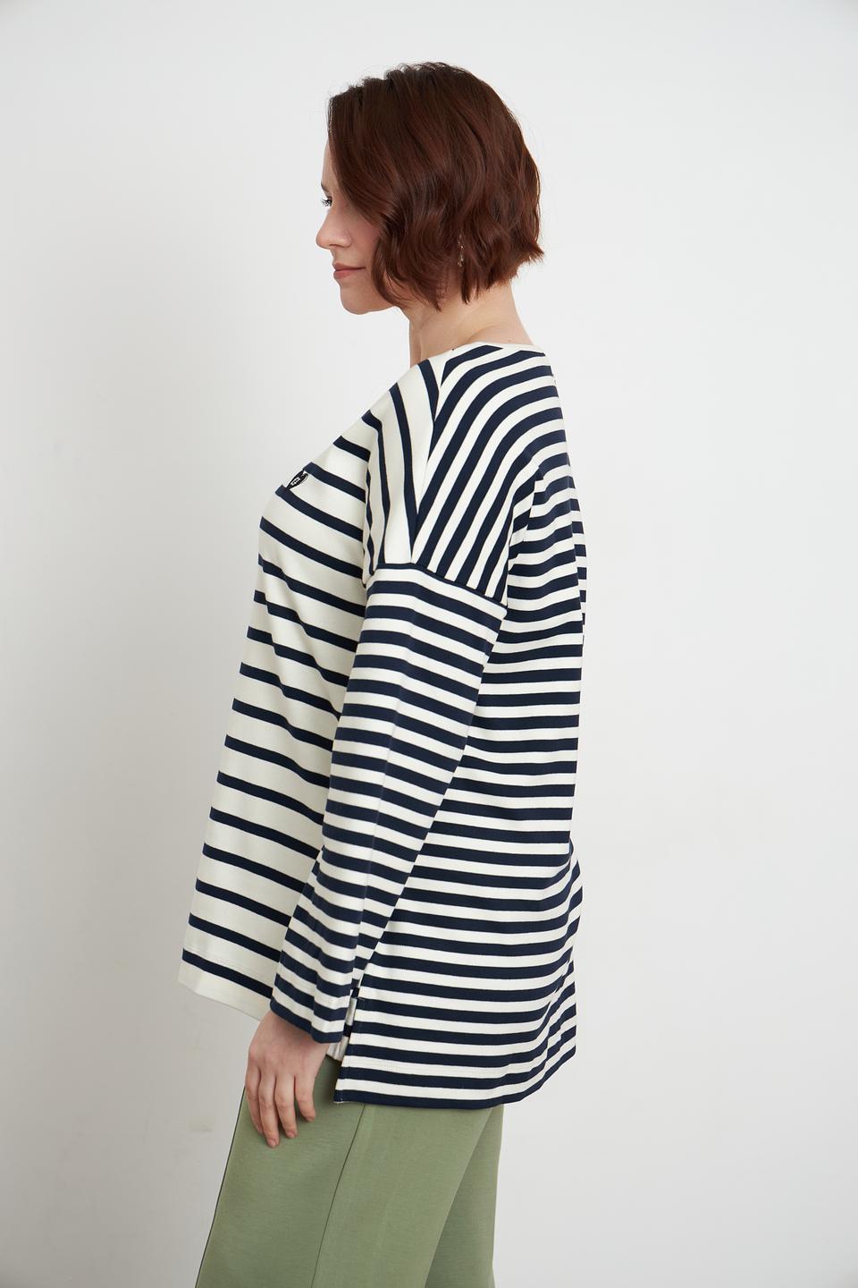 Футболка Frapp в полоску