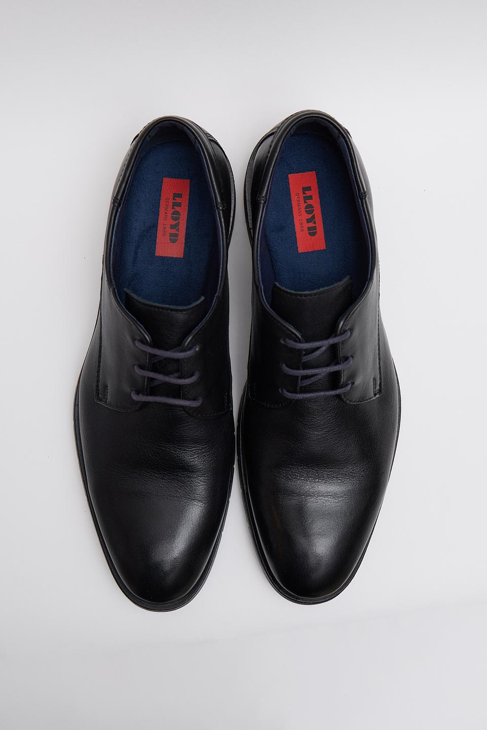 Дерби Lloyd кожаные чёрные