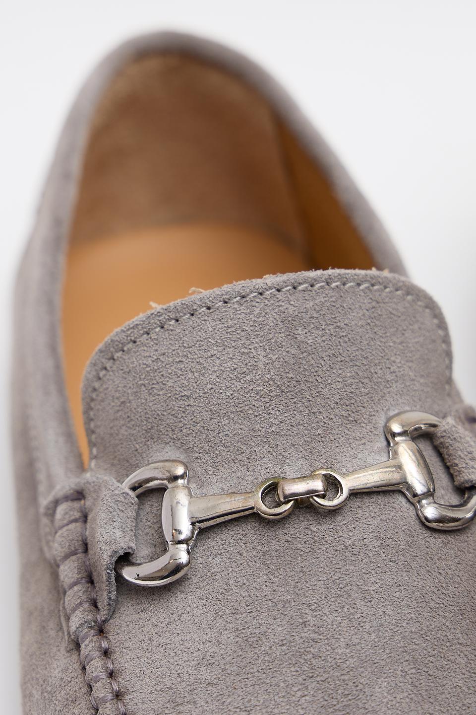 Лоферы Principe Di Bologna серые