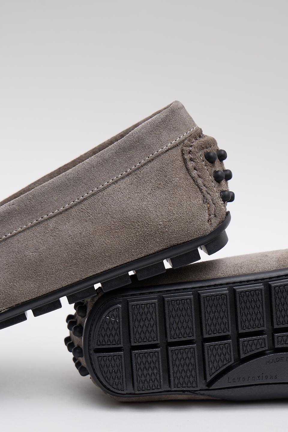 Лоферы Principe Di Bologna серые